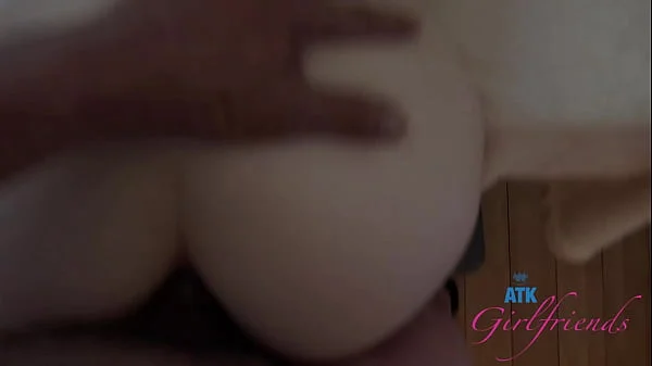 Anal plug and sex DP session POV with Maria Kazi amateur blonde babe