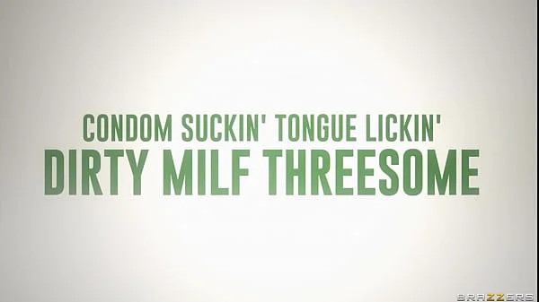 Condom Suckin' Tongue Lickin' Dirty MILF Threesome - Alina Lopez, Christie Stevens / Brazzers  / stream full from www.zzfull.com/lickin
