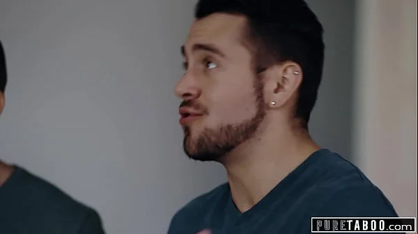 PURE TABOO Stepmom Sheena Ryder Surrenders To Stepson's DP Threesome Request