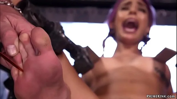 Petite teen squirter tormented