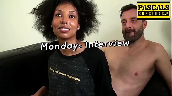 PASCALSSUBSLUTS - Ebony Subslut Sade Rose Fed Cum by Pascal