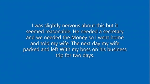Wife fucks husband's boss on business trip (short)