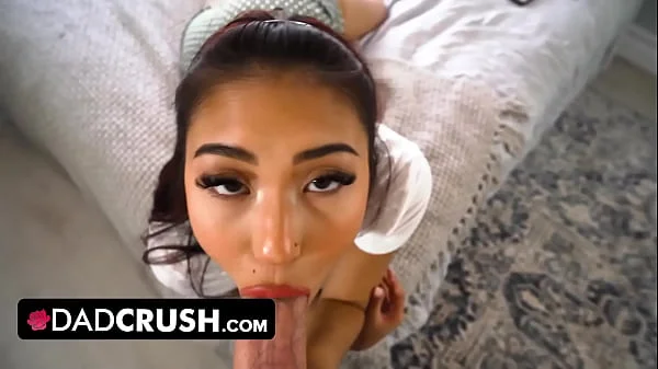 DadCrush - Inexperienced Asian Teen Mina Luxx Needs Big Massive Dick To Practice On