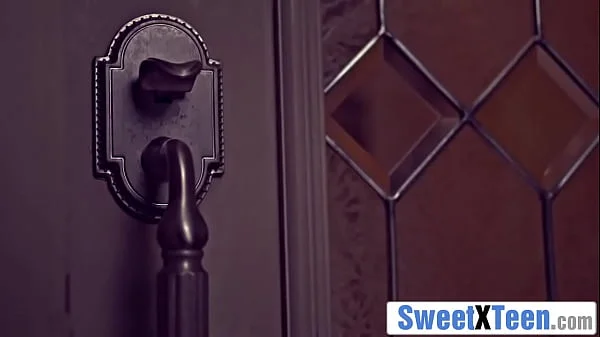 Cute Petite Teen Dominated By Creepy Big Dick Stalker