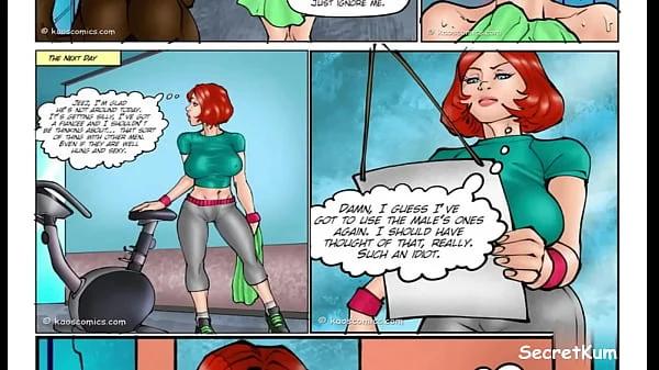 Annabelle's New Life pt. 1 - Innocent Housewife Fucked By Big Black Cock Trainer in Gym Bathroom  Cheating Wife