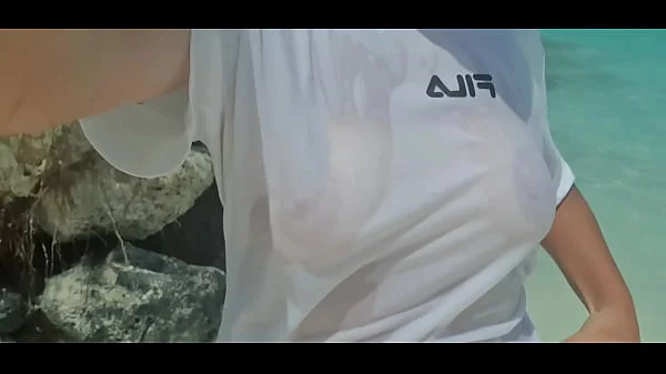 Extreme hot slut outdoor. Ass and pussy playing