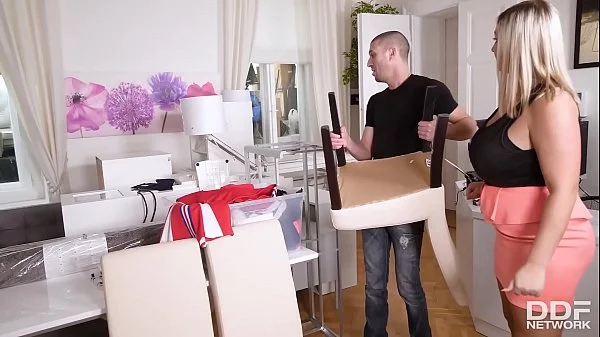 Real Estate Nathaly Cherie Drains A Big Dick Client.