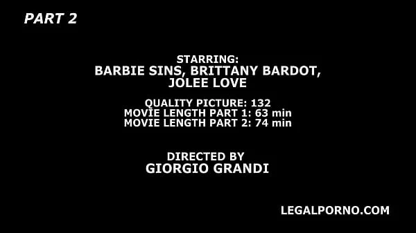 Outnumbered Both Ways with Watersport #2 - Brittany Bardot, Jolee Love & Barbie Sins Anal Mess with Pee d. GIO1361