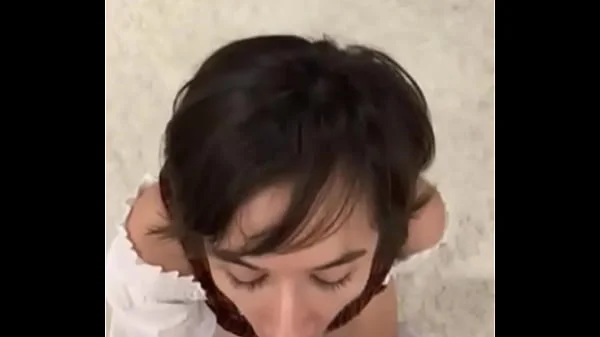 I sucked his big cock and he cum in my mouth, a lot of sperm!!!