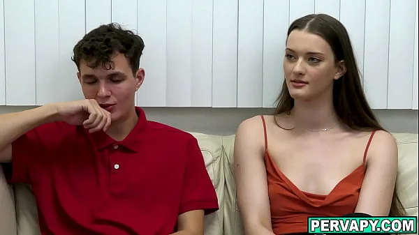 Therapyst Mckenzie Lee reads the sexual tension from her clients Olivia Madison and Josh Rivers and gives them a push in the right direction