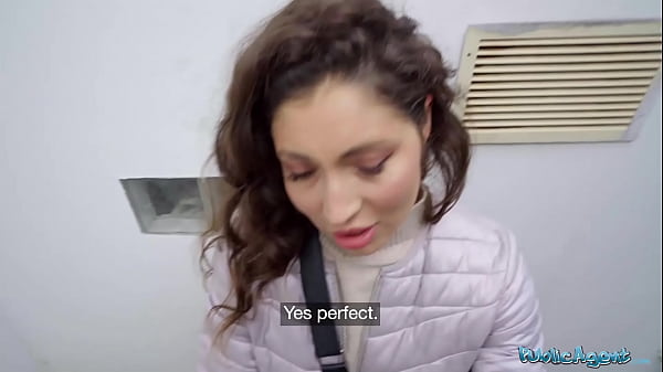 Public Agent Big tits Helina Dream big dick public blowjob and POV sex