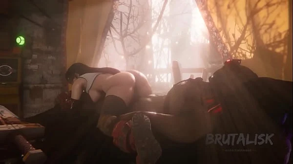 Tifa Lockhart es una puta y paga sus deudas con la Vagina | Final Fantasy