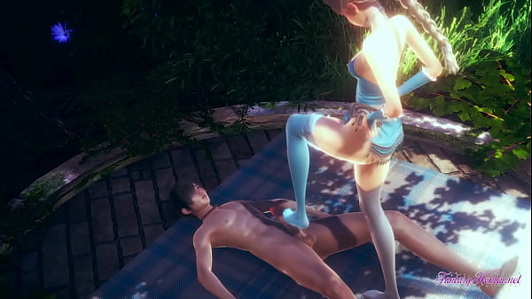 Frozen Hentai Disney - Elsa Hard Sex [footjob, cunnilingus, fingering, fucked] - Japanese Asian Manga Anime Game Porn