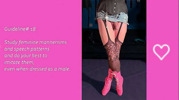 20 Guidelines for Sissies