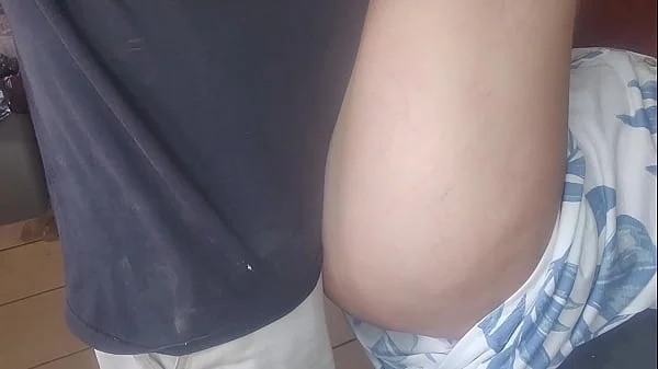 Quickie kitchen fuck