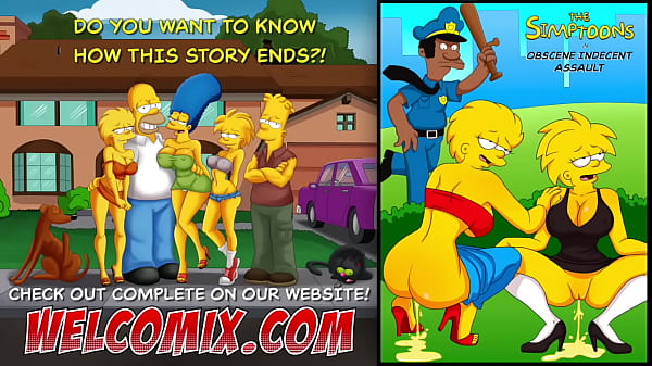 Obscene indecent - The Simptoons